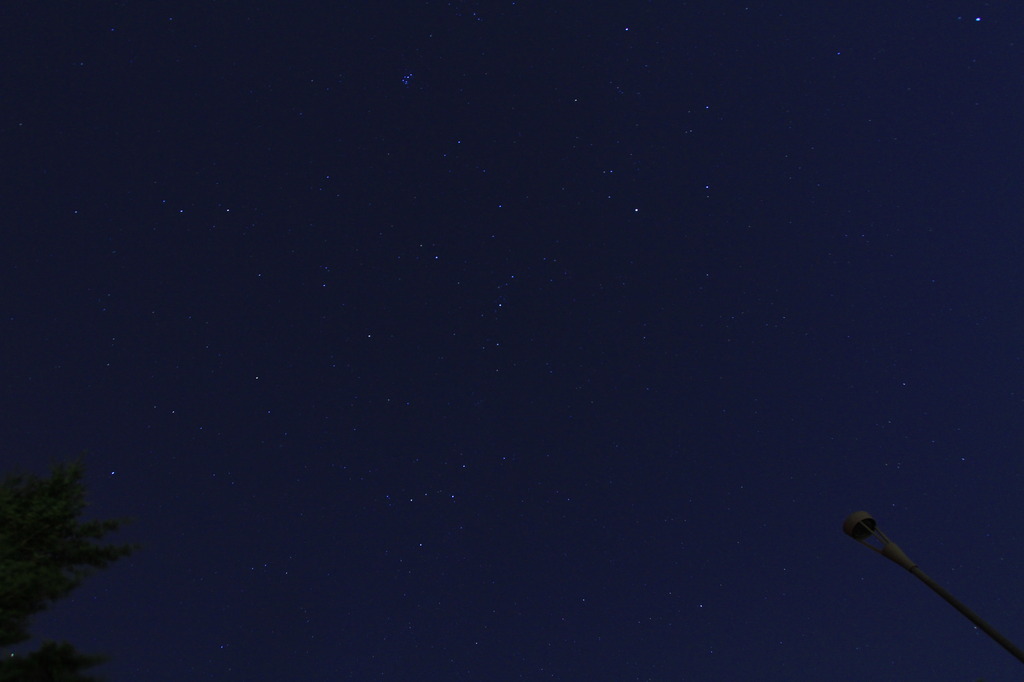 摩耶山からの星空