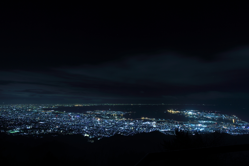 摩耶山からの夜景