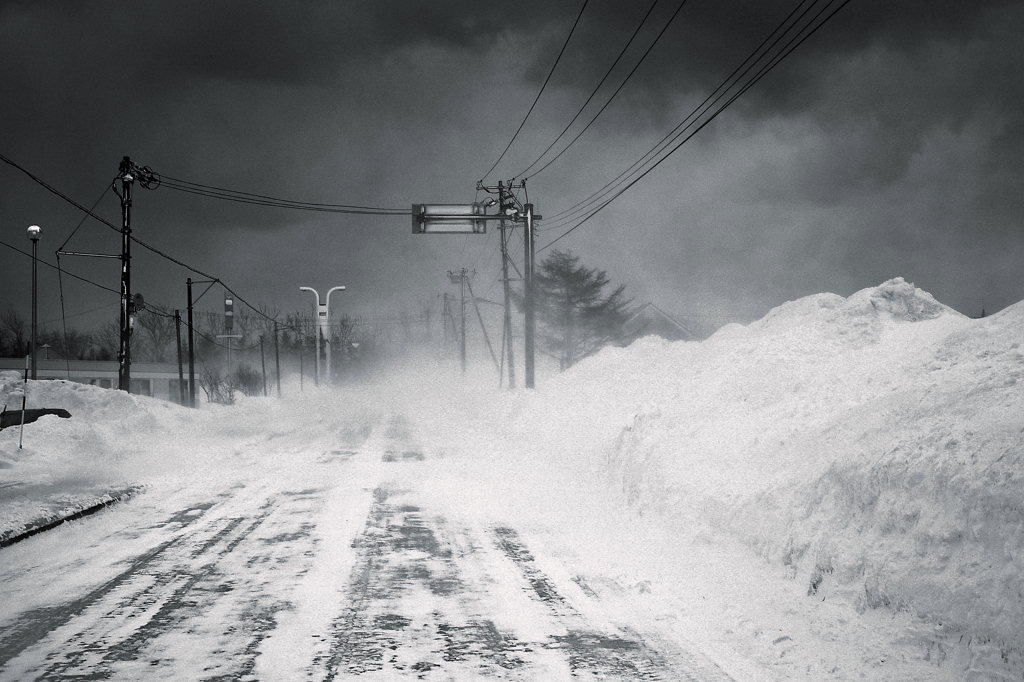 地吹雪