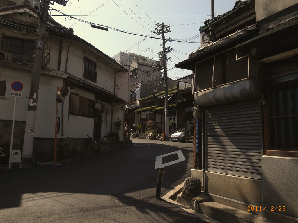 空堀あたり