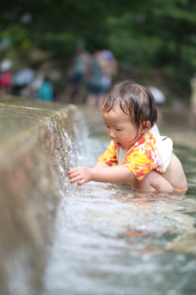 その水は飲めませんよ(笑)