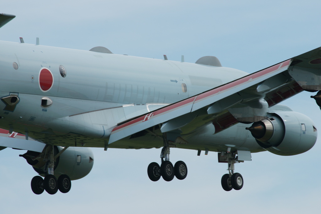 P-1、着陸