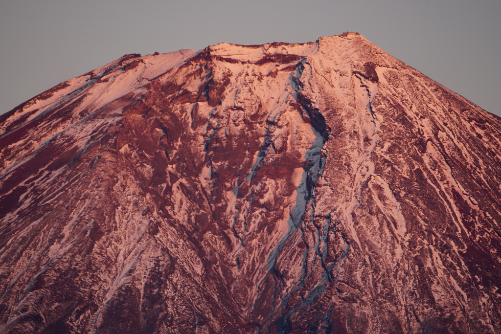 富士山頂（西側）