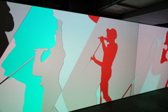 フレディ・マーキュリー Projection Mapping　４