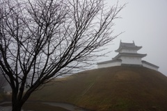 霧の城址公園