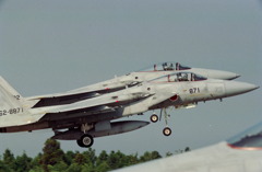 F15J編隊離陸