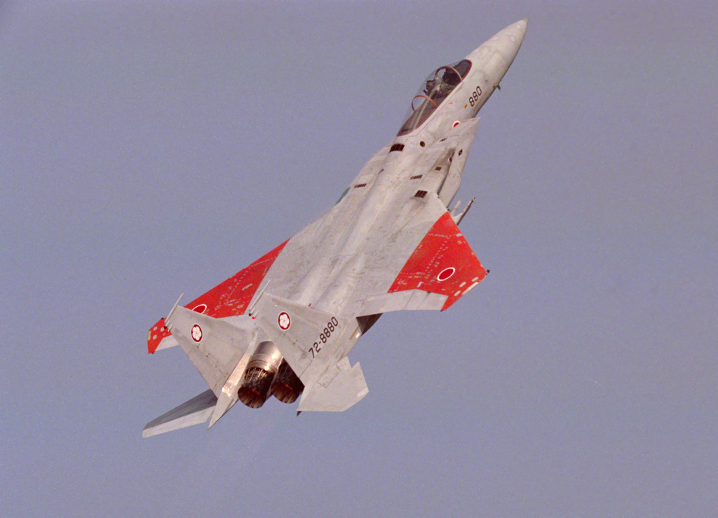 F-15J　機動飛行　1997年　百里基地航空祭