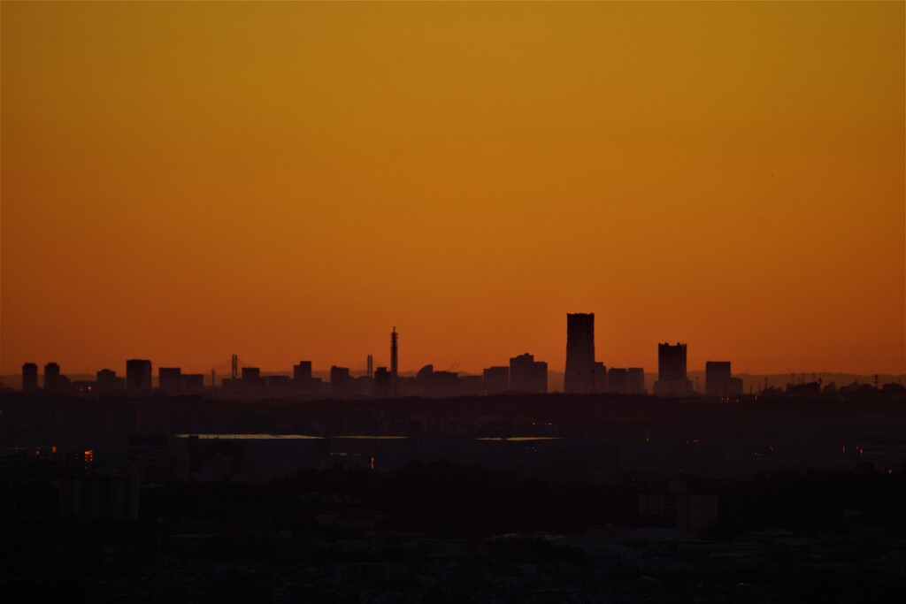 横浜方面遠望
