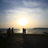 宍道湖　夕陽