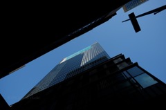 切り取られた青い空