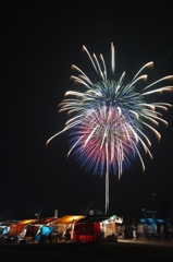 聖籠夏まつりの花火1