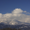 山と雲と青空