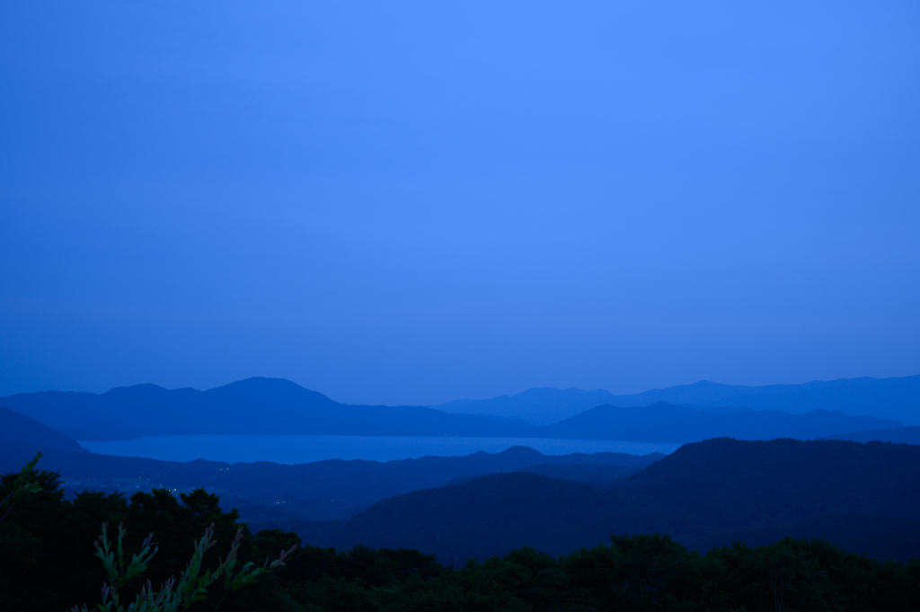 夕暮れ