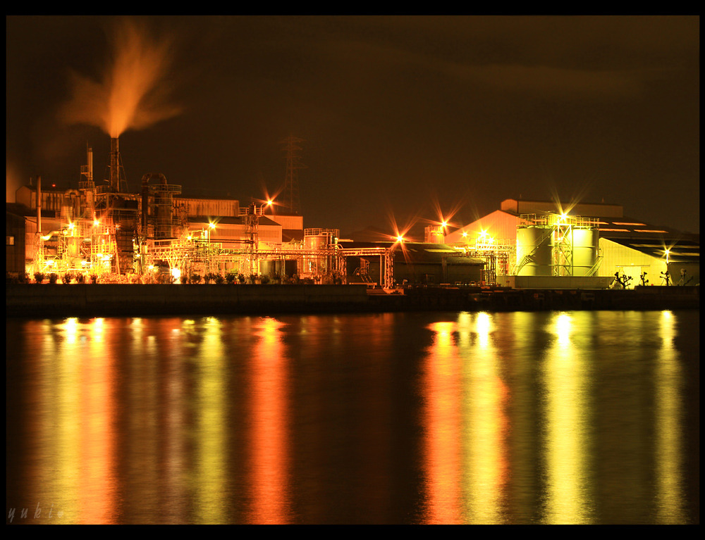 Factory night view（遠景）
