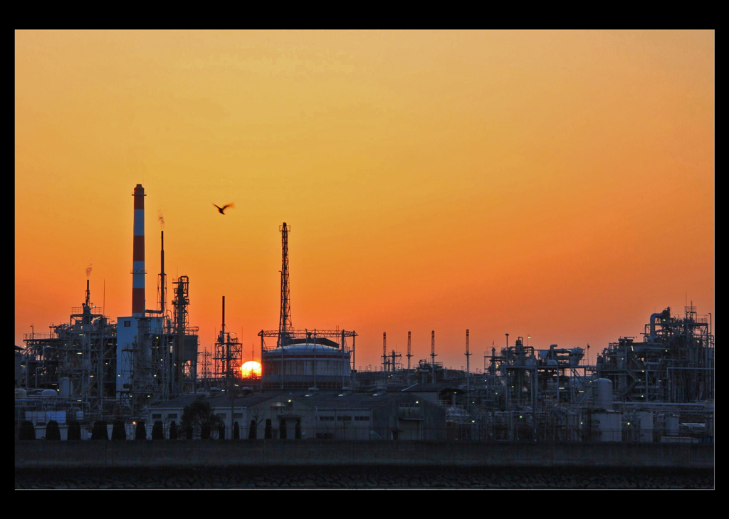 At the time of twilight