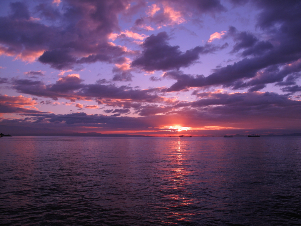 いつもの夕暮れ