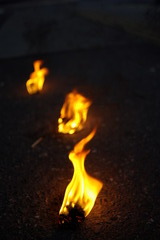 送り火