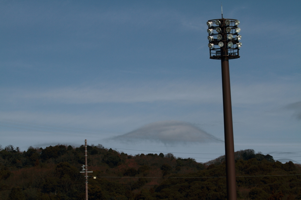 雪山のような・・・