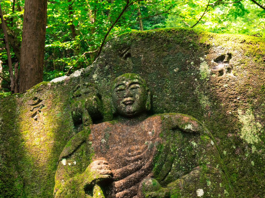 大山寺にて