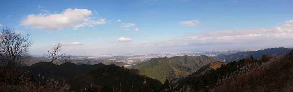 景信山からのパノラマ