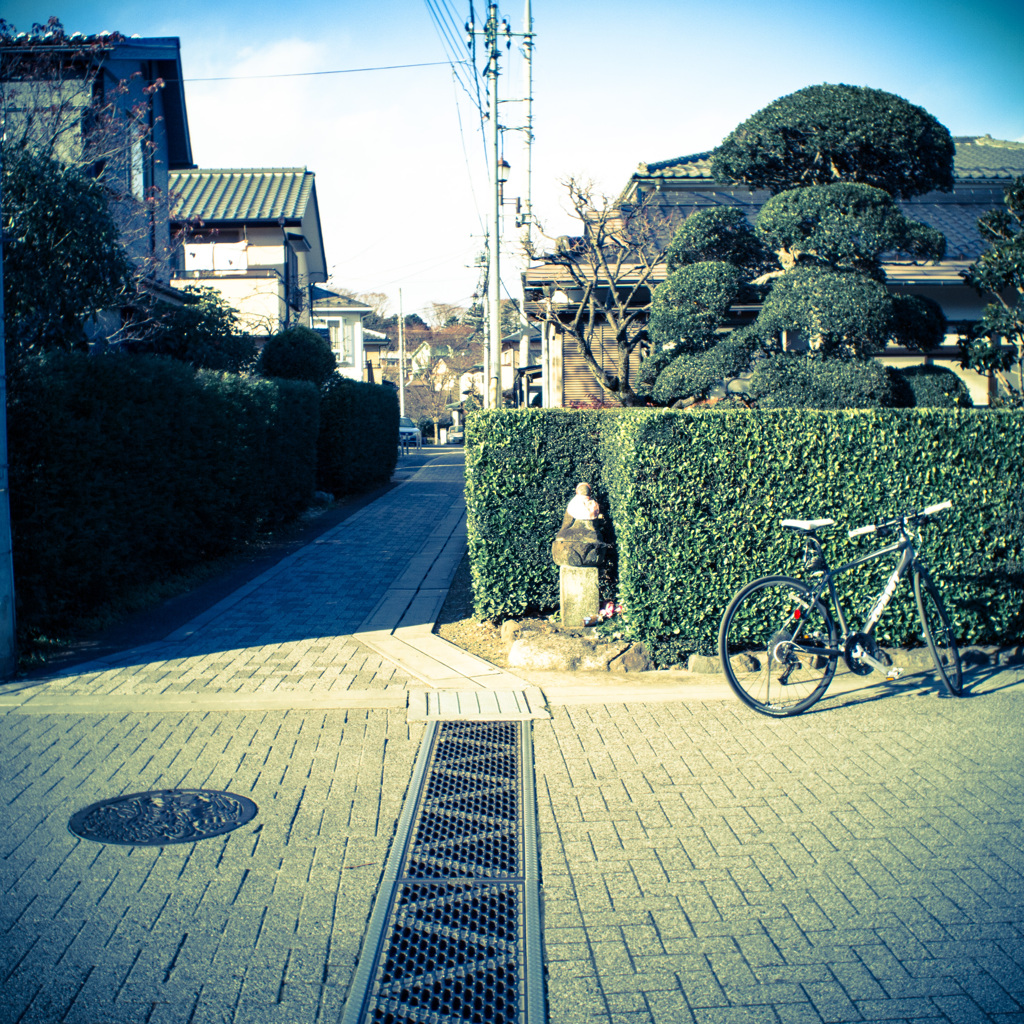 旧道の地蔵