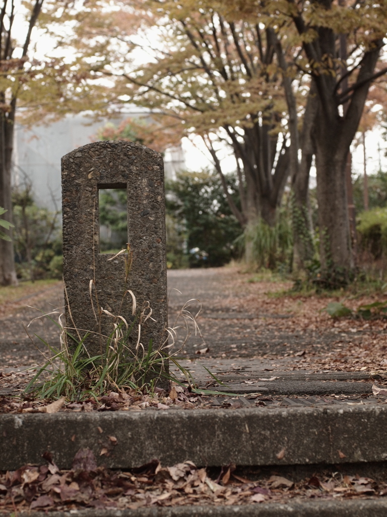 道標のような