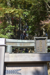 登山道は渋滞中