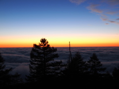 雲取山山頂より