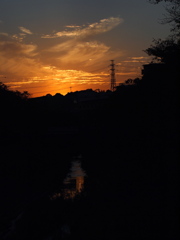 ある日の夕焼け