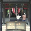 等々力不動尊にて６