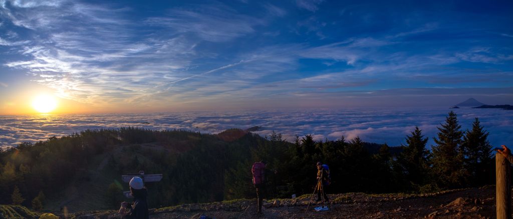 雲取山山頂より