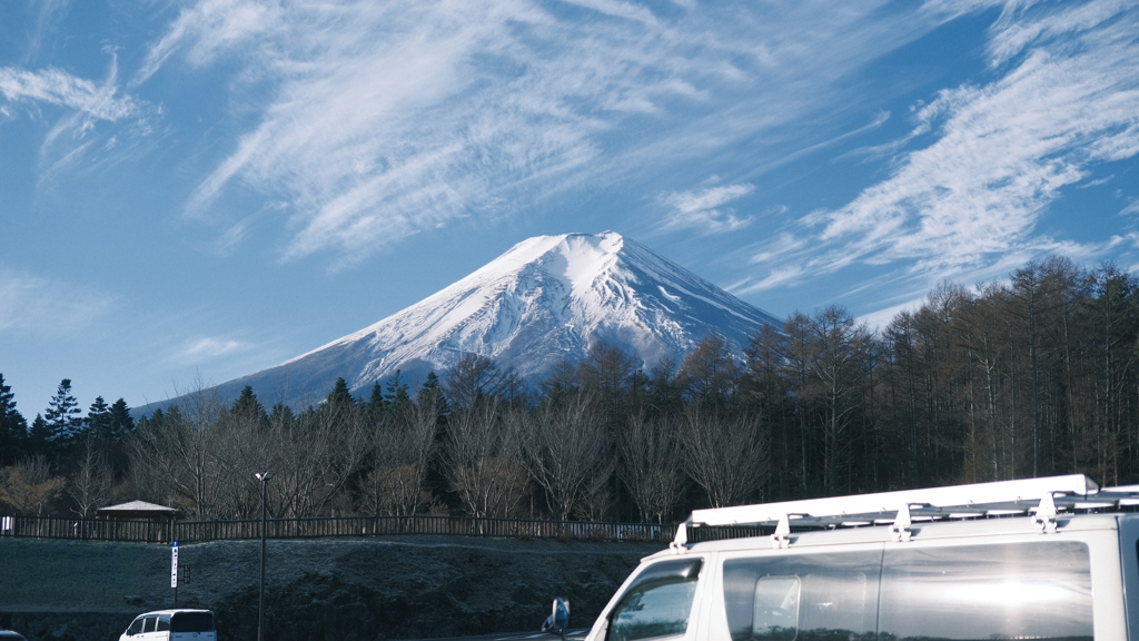 朝富士　#富士山