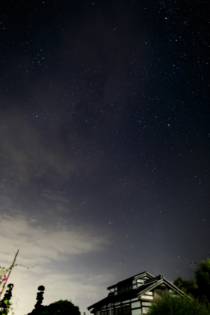 田舎の星空