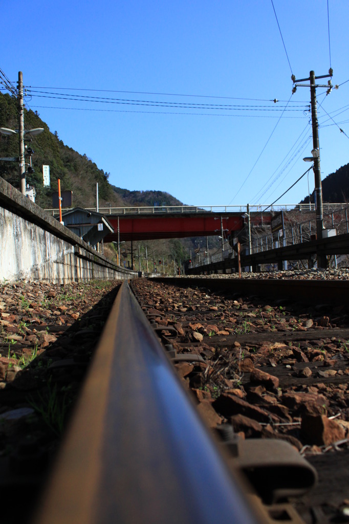 大歩危駅より