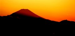 １１月の夕焼け