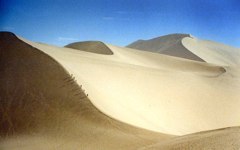 敦煌の砂漠