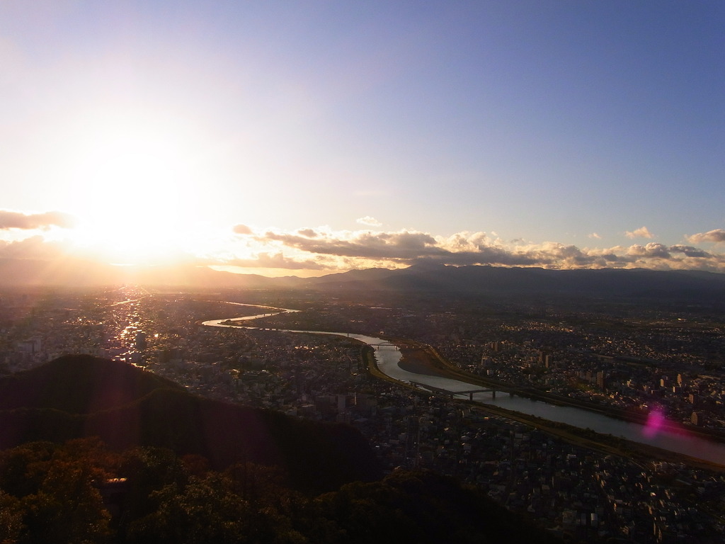 岐阜城からの眺め