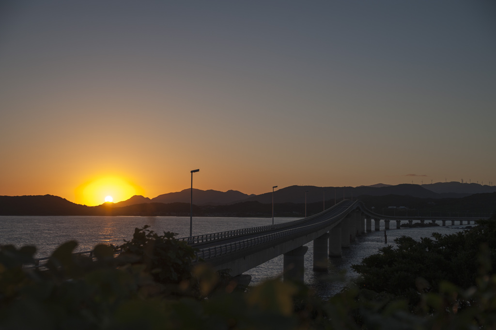 角島大橋（展望台から）