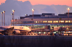 新千歳空港　灯火