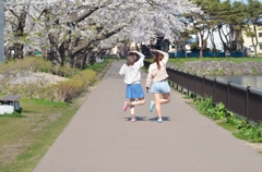 五稜郭公園（おねえさん）