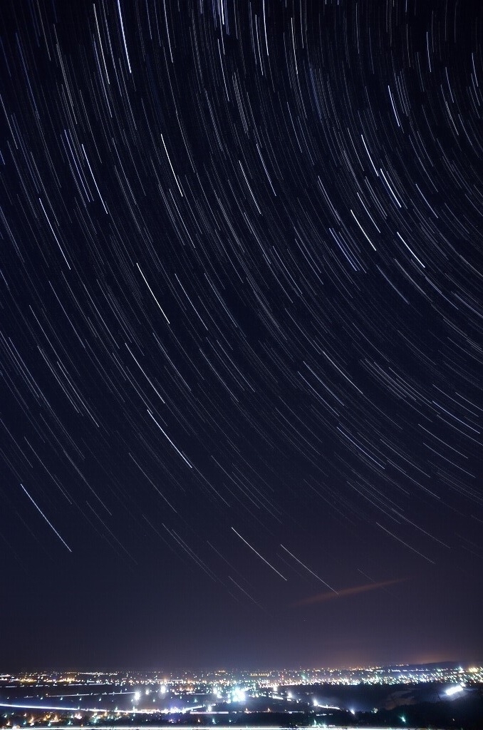 トトロ峠から見る星空