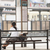 晴れぇ～え　だあった～（長崎駅前）