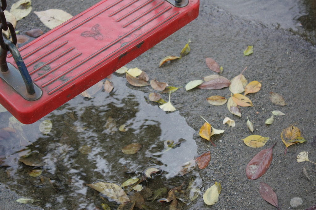 雨上がりの公園