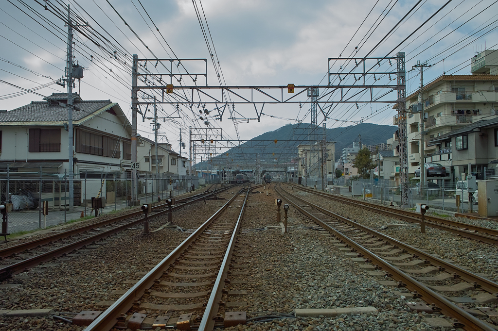 ＪＲ須磨駅近くにて・・・