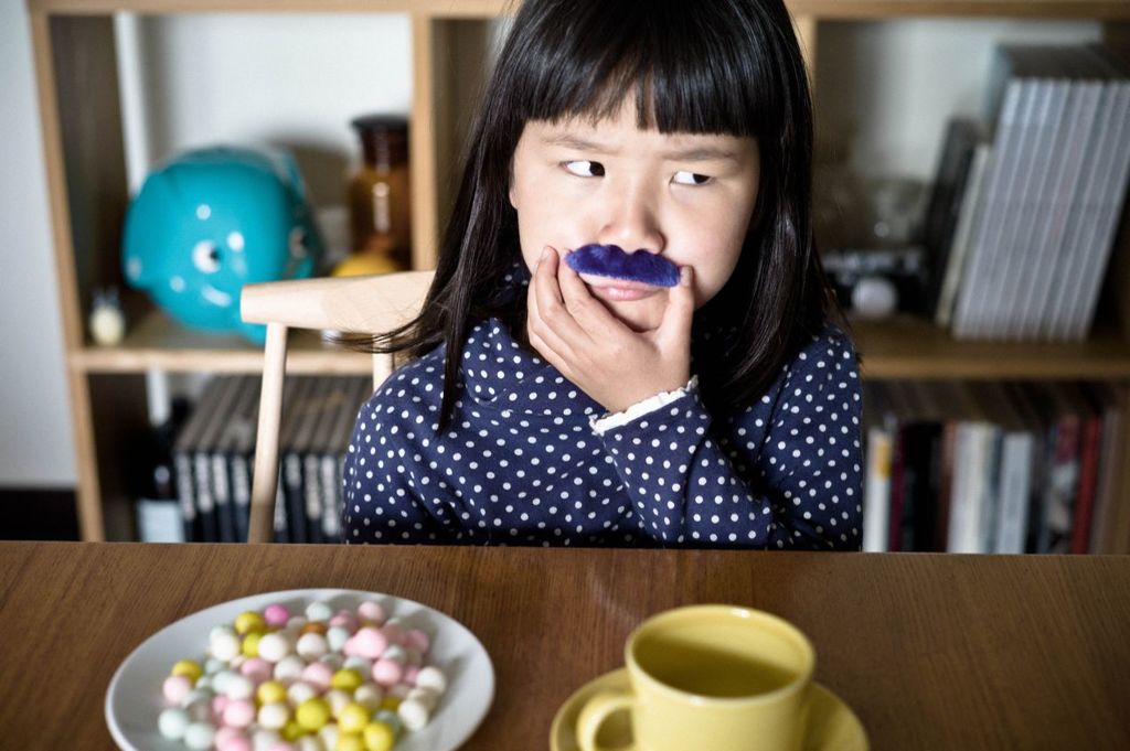 ひげ童女とお茶を