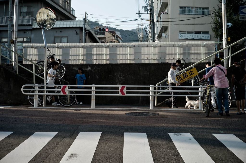 灘にて