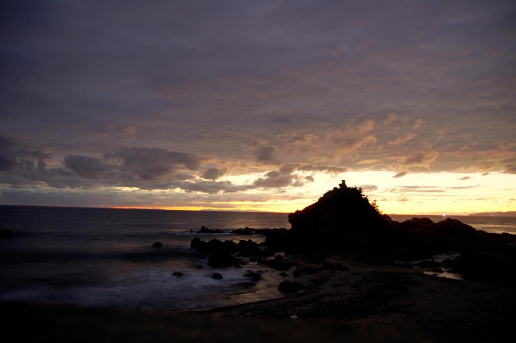 ボウズの夕日