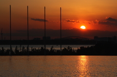 夕景葛西臨海水族園