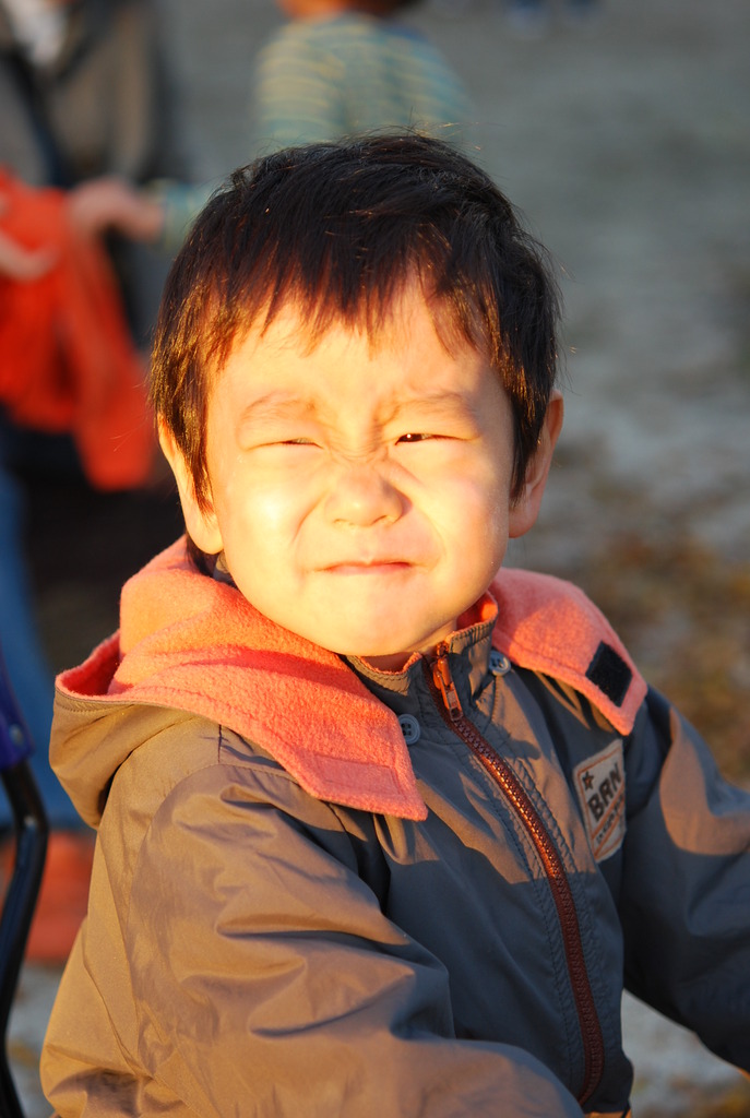 夕日