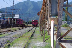 IMGP3470　　田舎駅のんびりと。。。。